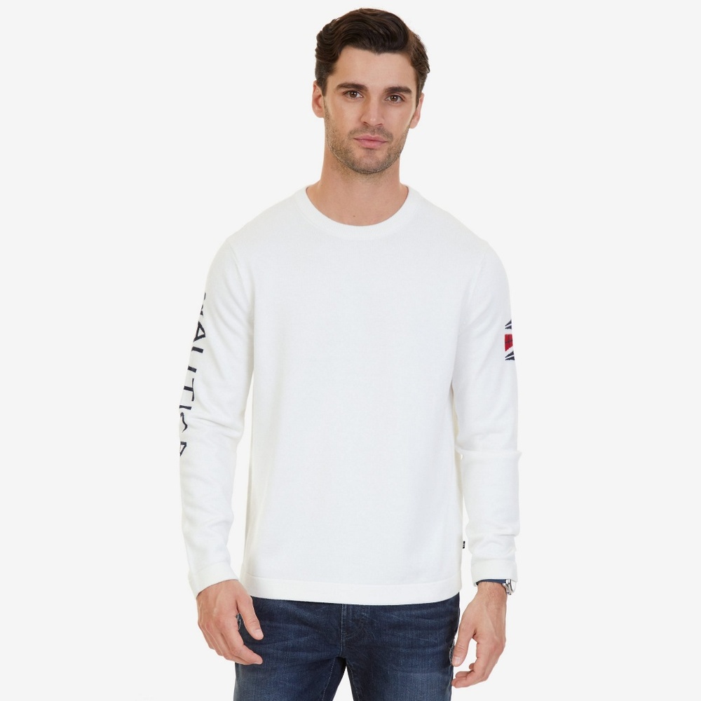 NAUTICA SIGNATURE CREW NECK SWEATER - Picture 4 of 7